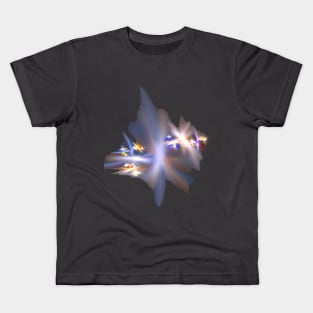 Light Speed Fractal Kids T-Shirt